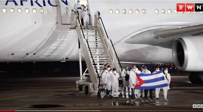 Cuban doctors arriving in South Africa for CCP Virus assistance